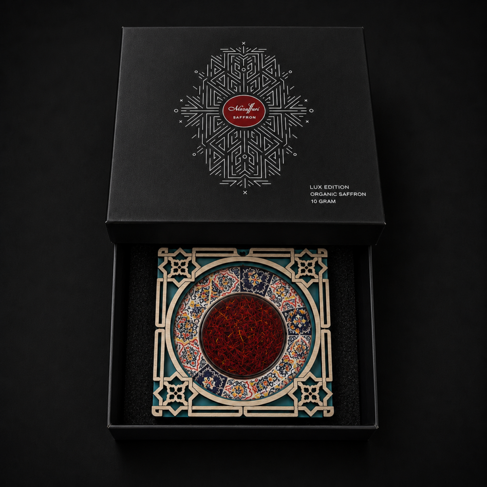 Alternative view of LUX Edition 10 gram Organic Saffron