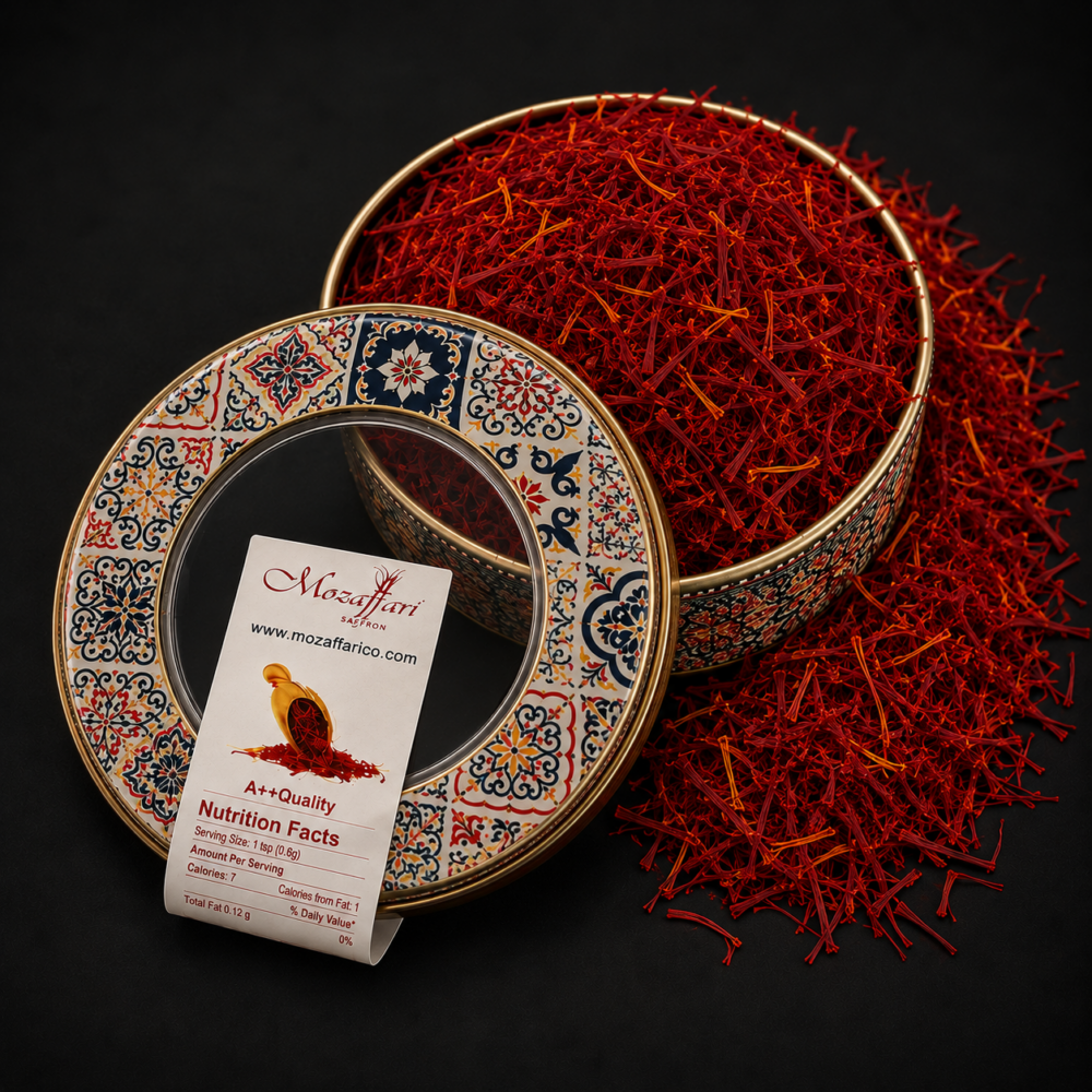 Alternative view of LUX Edition 100 gram Organic Saffron