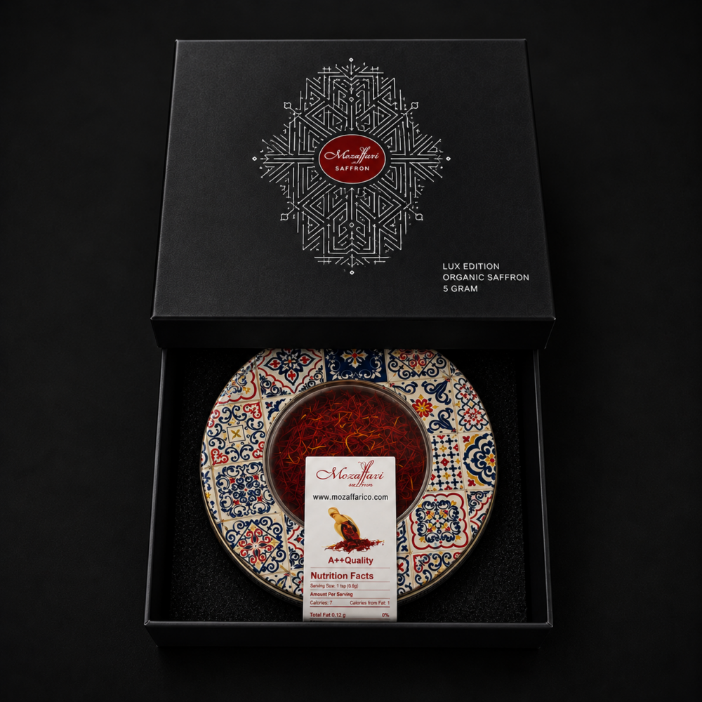 Alternative view of LUX Edition 5 gram Organic Saffron